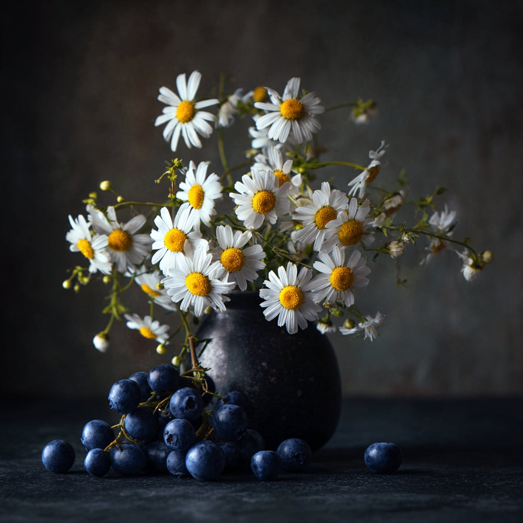 Blueberries & Chamomile - Whipped Tallow Cream with Blueberry Seed Oil & Blue Chamomile