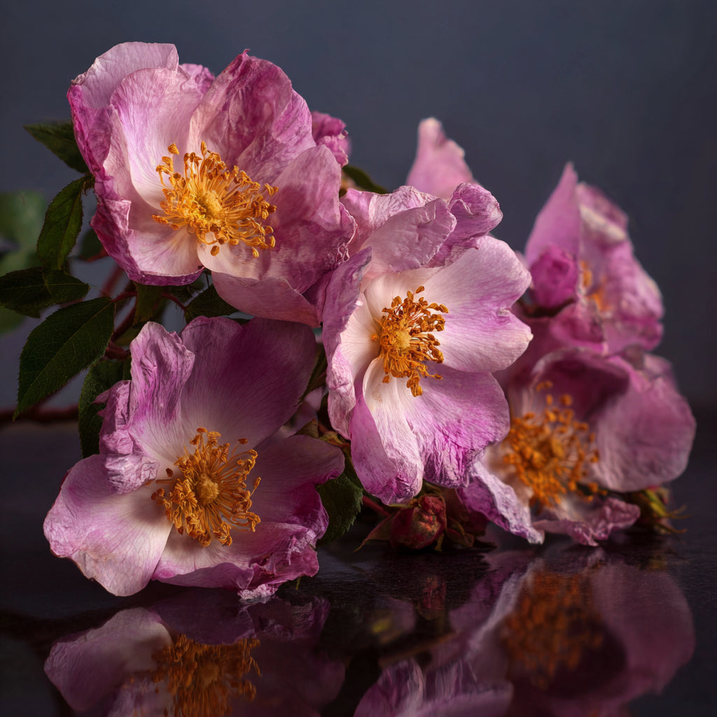 Damask Rose CO₂ Wax – Natural Floral Wax