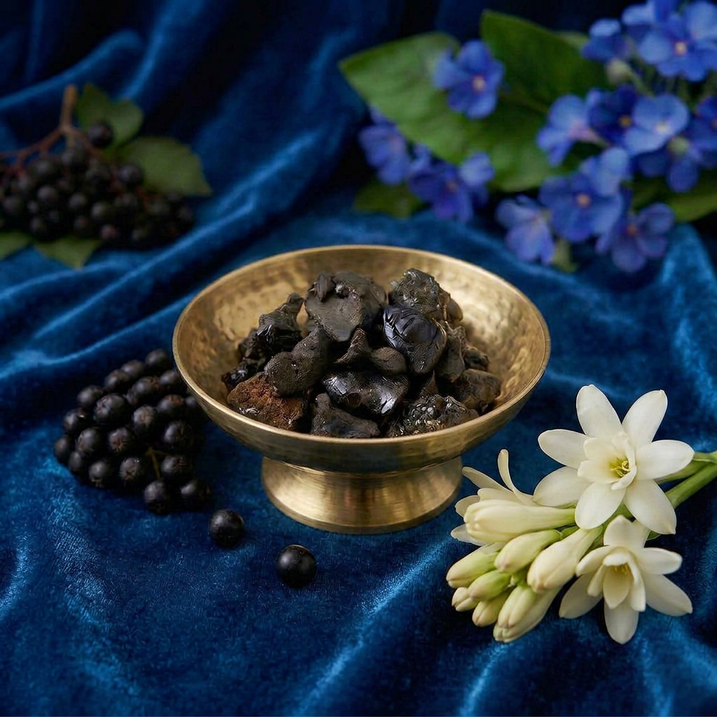 Bio Elderberry Seed Oil Ultrasonically Infused with Labdanum Resin and Tuberose