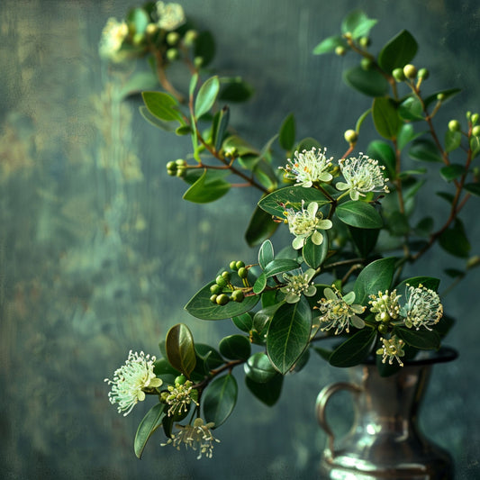 Botanica Gaia 100% Organic and Pure Green Myrtle Essential Oil | Myrtus Communis |