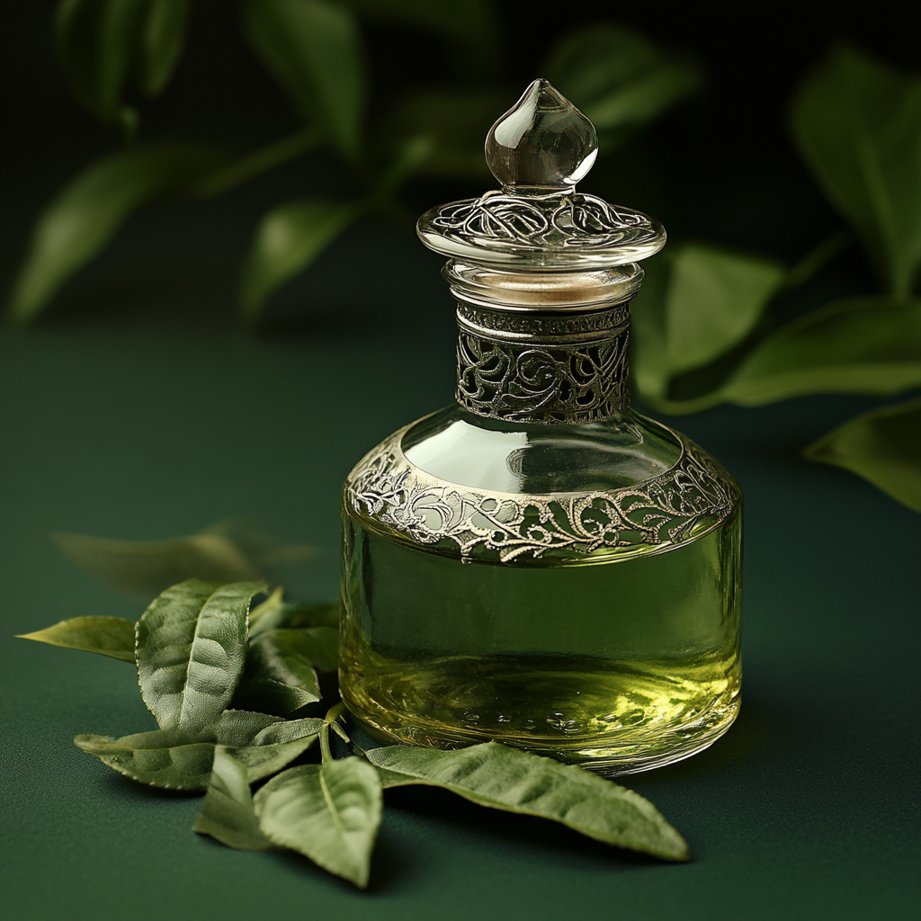 Botanica Gaia Bio Green Tea Absolute Oil | Camellia Sinensis | For Perfume, aromatherapy and Incense