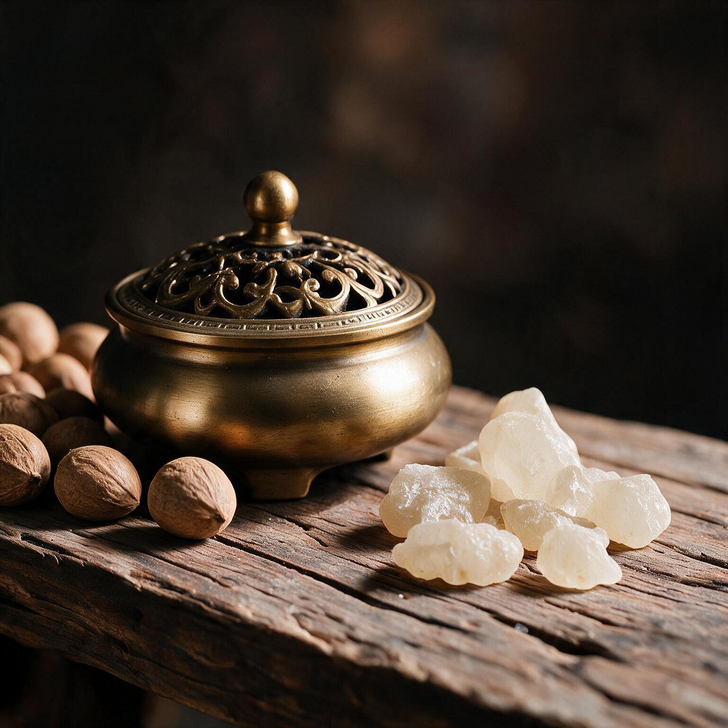 Bio Kukui Nut Seed Oil + White Copal | For Skincare and Haircare