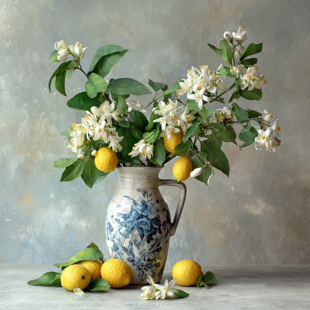 Botanica Gaia Bio Lemon Blossom Essential Oil | Citrus x Limon | For Aromatherapy, Skin Care and Perfume