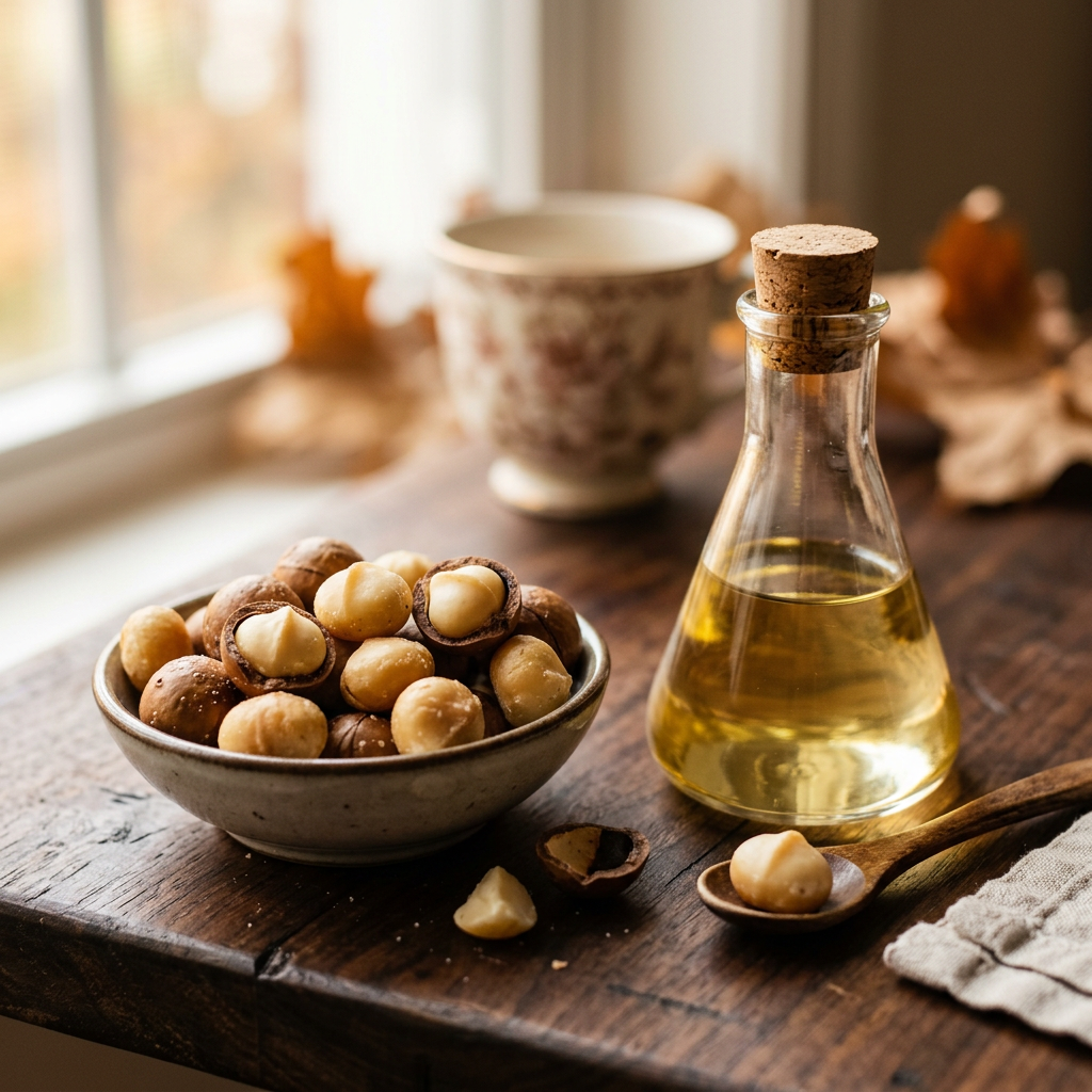 Macadamia Nut Oil | Macadamia Integrifolia - Cold Pressed - Unrefined