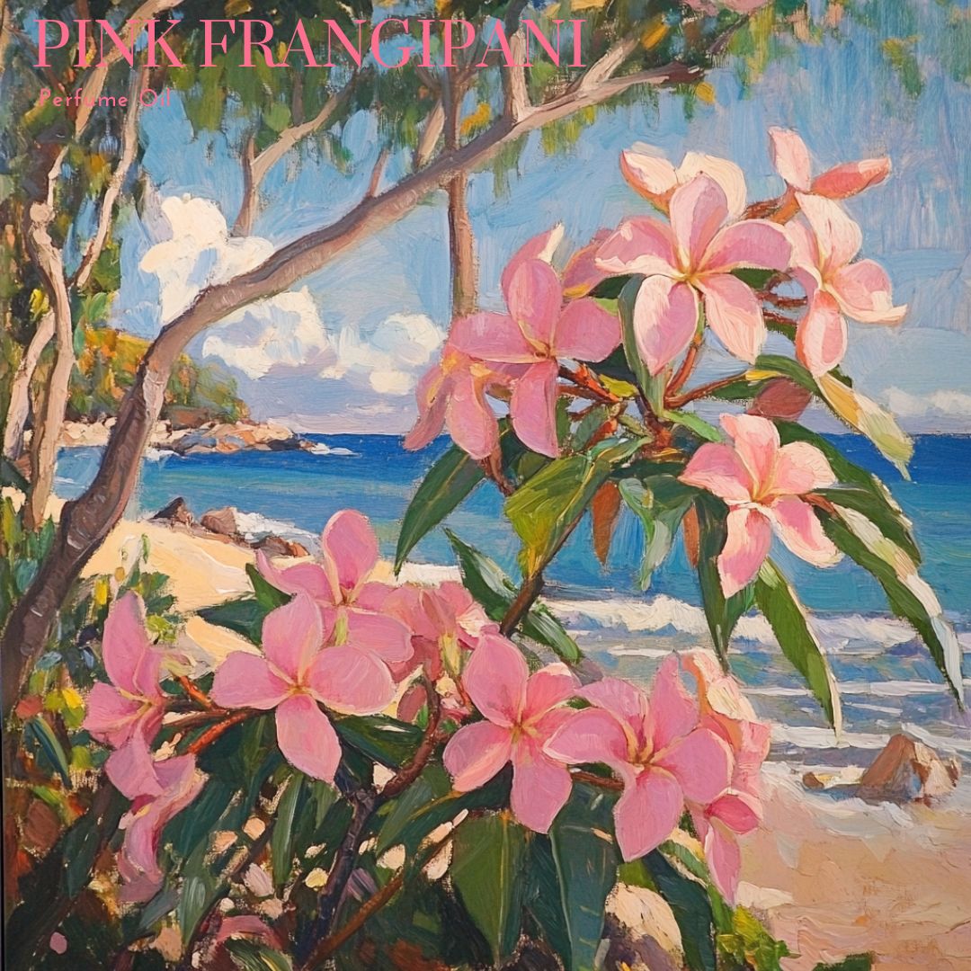 Botanica Gaia Pink Frangipani Perfume Oil | Soliflore | Natural and Organic | Handmade