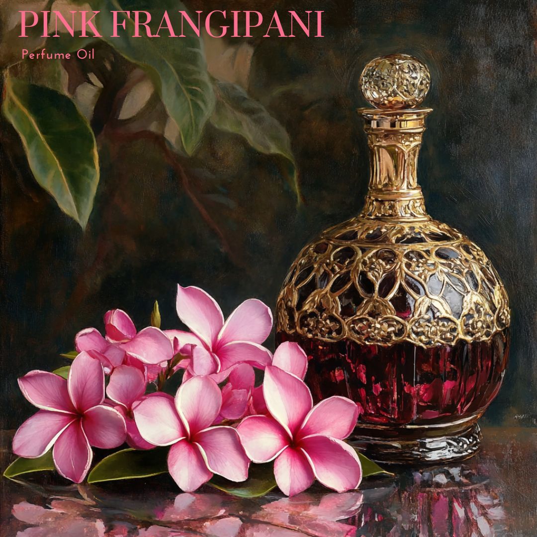 Botanica Gaia Pink Frangipani Perfume Oil | Soliflore | Natural and Organic | Handmade