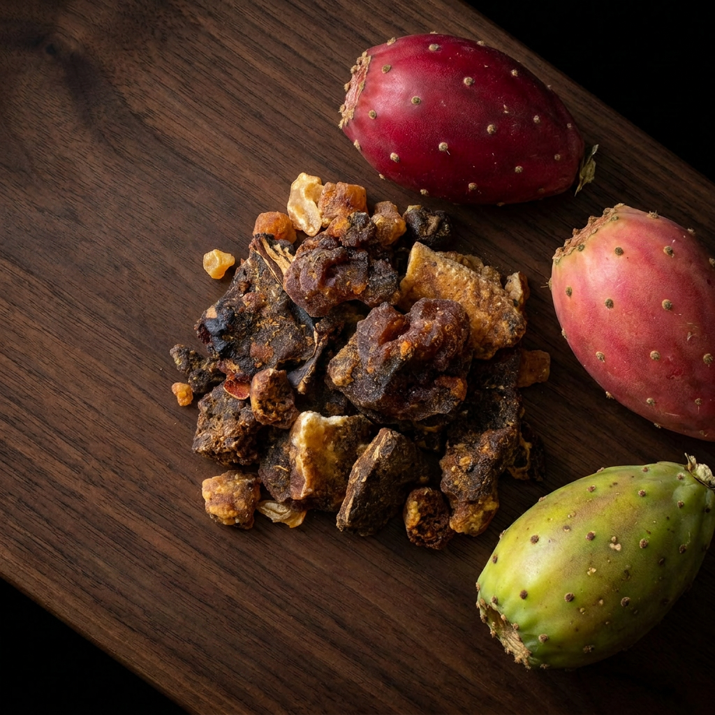 Organic Prickly Pear Seed Oil Infused with Sweet Myrrh (Opoponax)