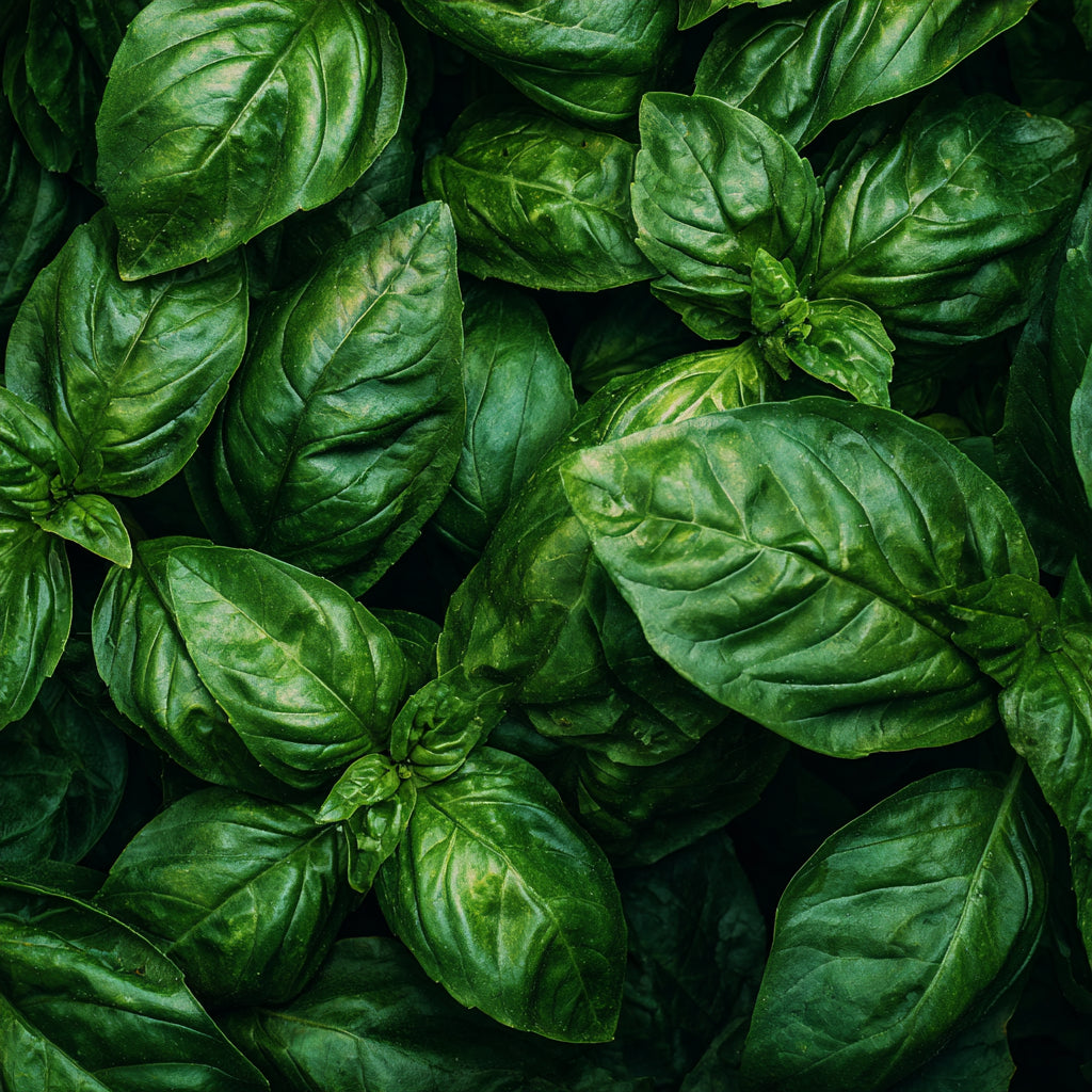 Sweet Basil Leaf CO₂ Wax | Ocimum Basilicum | For Solid Perfume, Incense and Skincare