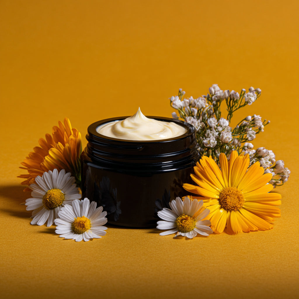 Whipped Tallow Elixir Cream | Infused with Chamomile & Calendula Blossoms | Ultra Nourishing for Sensitive Skin