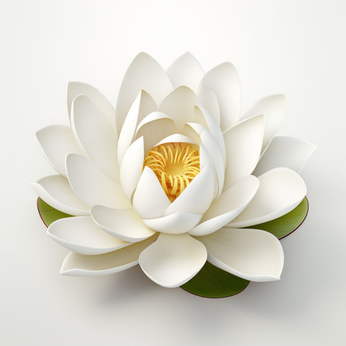 Botanica Gaia 100% Organic and Pure White Lotus Essential Oil Nelumbo Nucifera For Aromatherapy Skin Care and Perfume