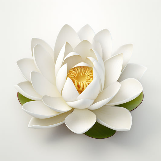 Botanica Gaia 100% Organic and Pure White Lotus Essential Oil Nelumbo Nucifera For Aromatherapy Skin Care and Perfume