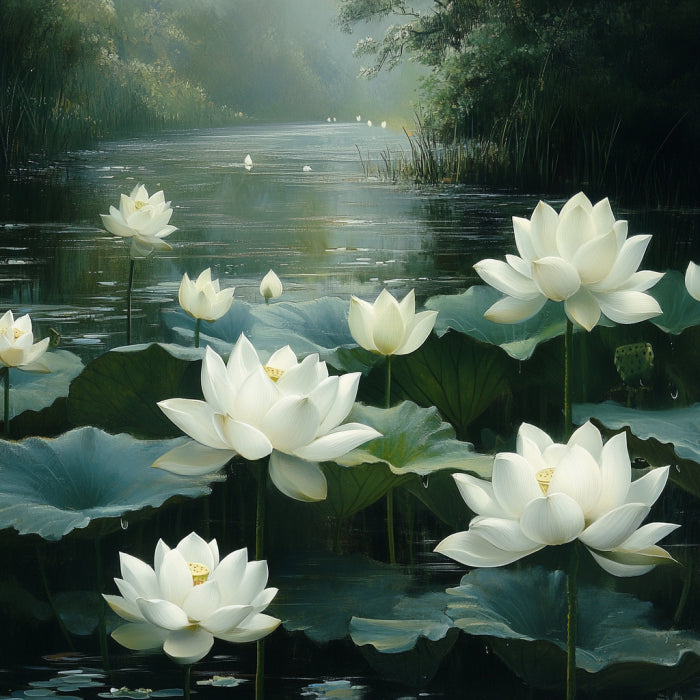 Botanica Gaia 100% Organic and Pure White Lotus Essential Oil Nelumbo Nucifera For Aromatherapy Skin Care and Perfume