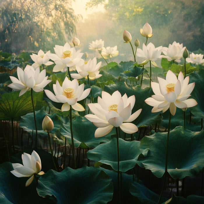 Botanica Gaia 100% Organic and Pure White Lotus Essential Oil Nelumbo Nucifera For Aromatherapy Skin Care and Perfume