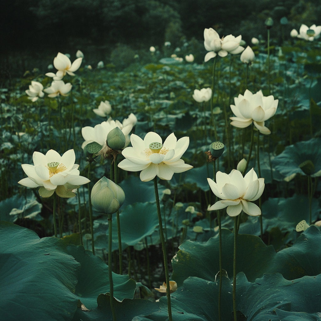 Botanica Gaia 100% Organic and Pure White Lotus Essential Oil Nelumbo Nucifera For Aromatherapy Skin Care and Perfume