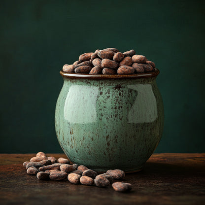 Botanica Gaia 100% Organic and Pure Dark Cacao Absolute Oil | Supercritical CO2 Extraction | Theobroma Cacao | For Perfume, Incense and Aromatherapy