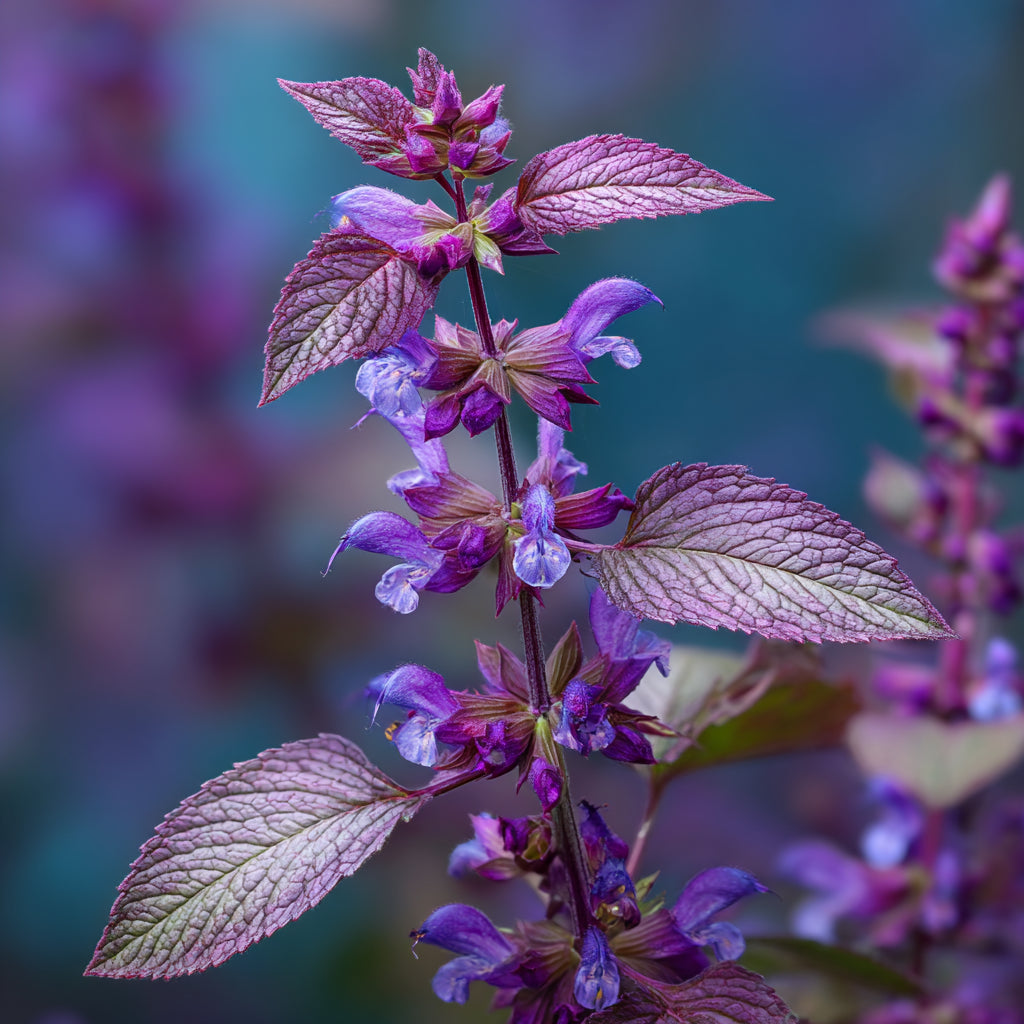 Clary Sage Wax | Salvia Sclarea | Warm herbal aroma with balancing, soothing, and antioxidant benefits for skincare and aromatherapy.