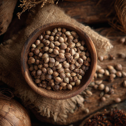 Botanica Gaia Bio Coriander Seed CO₂ Absolute | Supercritical CO2 Extraction | Coriandrum Sativum | Premium Quality | For Aromatherapy, Skincare and Perfume