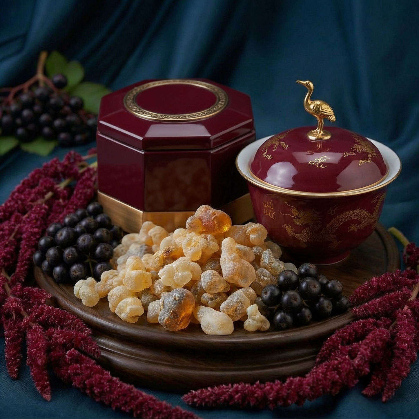 Bio Elderberry Seed Oil Ultrasonically Infused with Carterii Frankincense