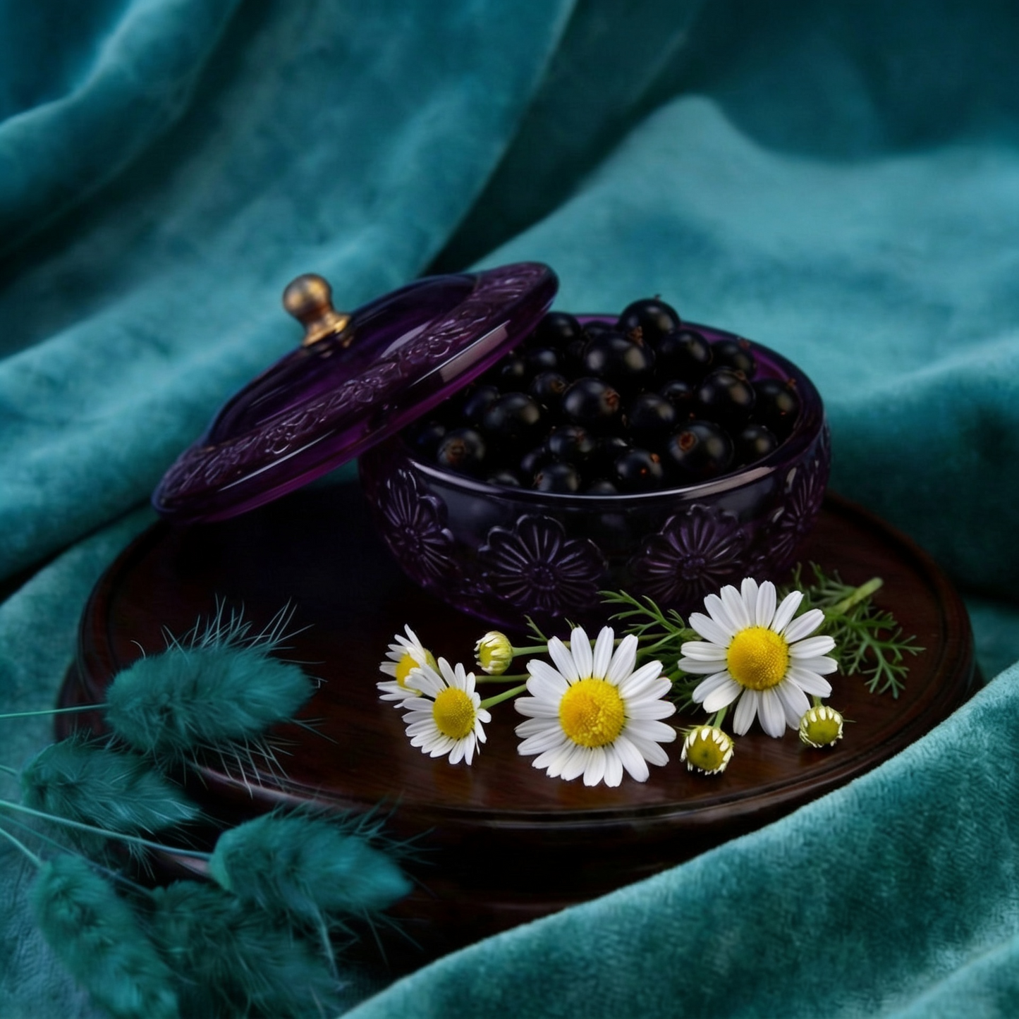 Bio Elderberry Seed Oil Ultrasonically Infused with Labdanum Resin and Chamomile