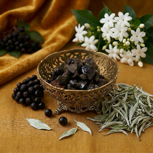 Bio Elderberry Seed Oil Ultrasonically Infused with Labdanum Resin and White Tea