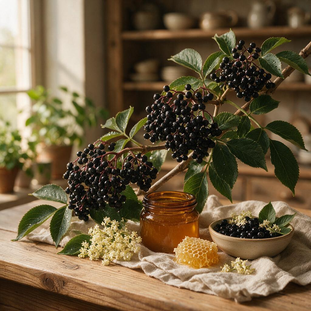 Wildcrafted Elderflower CO2 Total Extract | Sambucus Nigra
