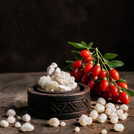 Bio Goji Berry Oil + White Copal | For Skincare and Haircare