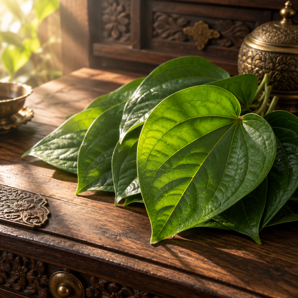 Aceite esencial de hoja de betel verde | Piper Betle