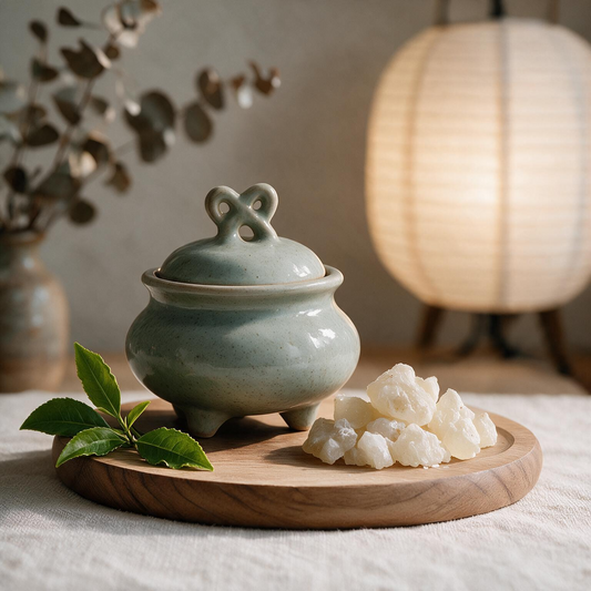 Bio Green Tea Seed Oil + White Copal | For Skincare and Haircare