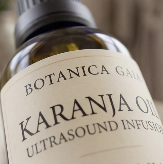 Karanja oil bottle