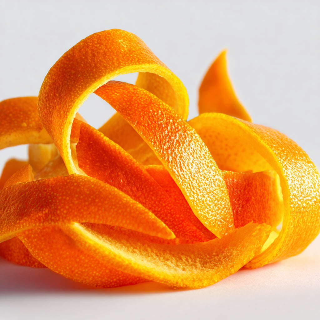 Orange Peel CO₂ Wax | Citrus sinensis | Its sweet citrus aroma, antioxidant potency, and silky texture make it indispensable for luxury natural perfumery, aromatherapy, and radiant skincare.