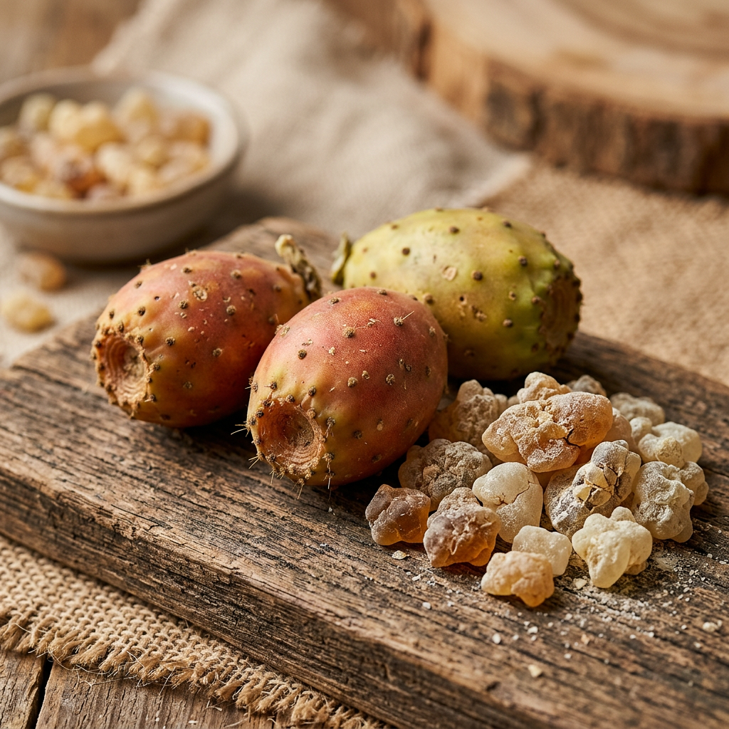 Organic Prickly Pear Seed Oil with Ultrasonic Boswellia Dalzielii Resin Maceration