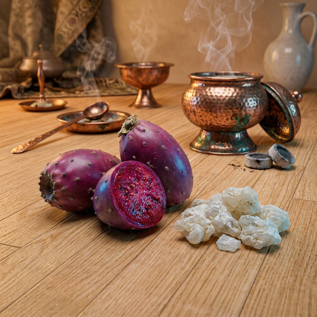 Organic Prickly Pear Seed Oil Infused with Oaxaca White Copal Resin