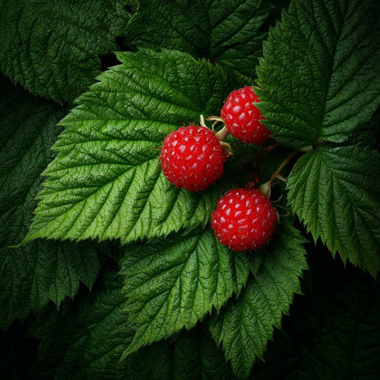 Raspberry Leaf  CO₂ Wax | Rubus Idaeus | A touch of forest serenity, while its antioxidant-rich composition nourishes and protects the skin