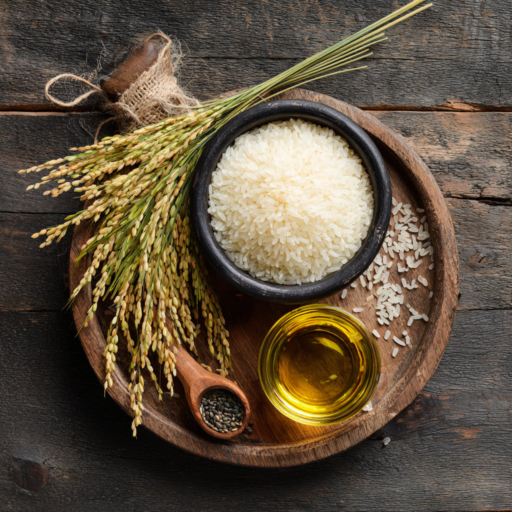 Rice Bran Oil | Oryza Sativa | For Skincare and Haircare