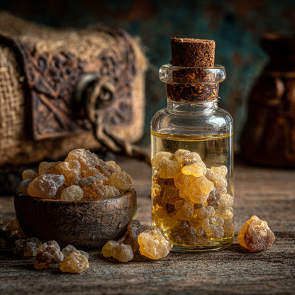 Botanica Gaia Wilcrafted Frankincense Rivae Macerate in Jojoba Seed Oil | Boswellia Rivae | Premium Quality |