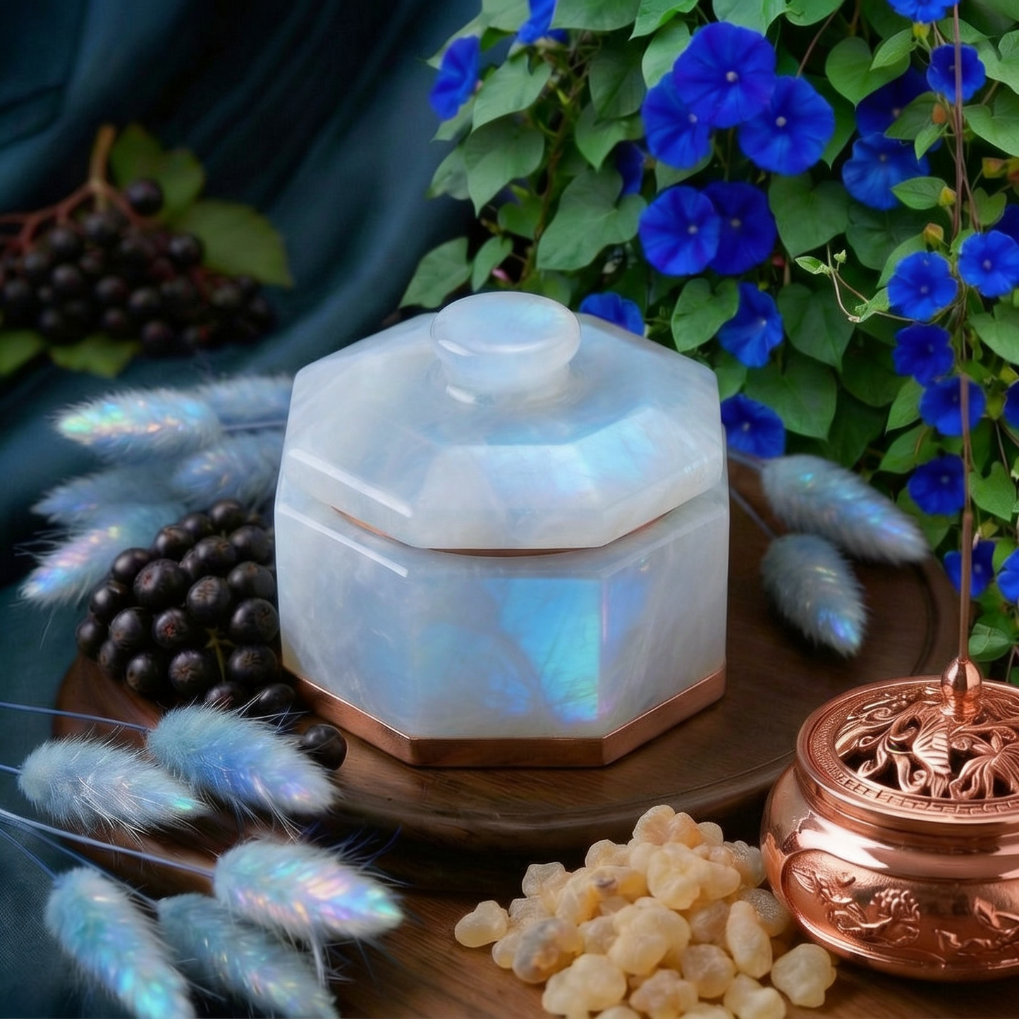 Bio Elderberry Seed Oil Ultrasonically Infused with Rivae Ogaden Frankincense