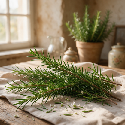 Organic Spanish Rosemary Essential Oil | Rosmarinus Officinalis