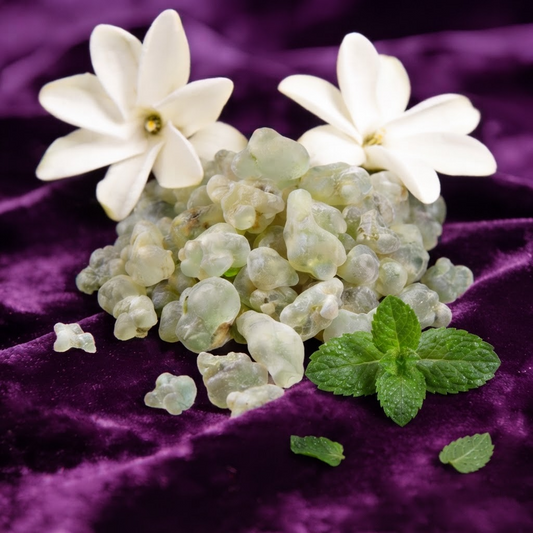 Bio Monoi de Tahiti Oil + Royal Hojari + Bergamot Mint | For Skincare and Haircare