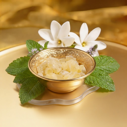 Bio Monoi de Tahiti Oil + White Copal + Bergamot Mint | For Skincare and Haircare