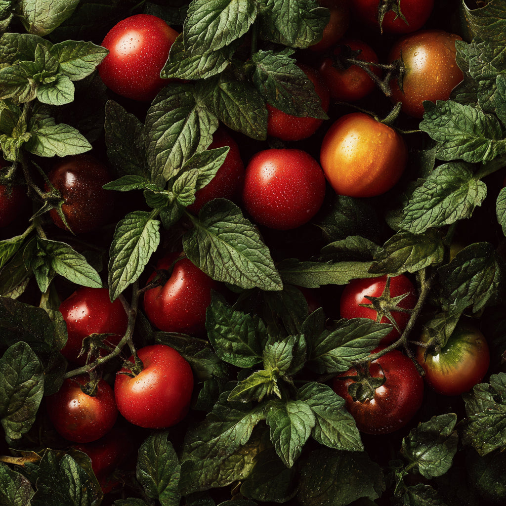 Tomato Leaf CO₂ wax | Solanum lycopersicum | Perfect for luxury skincare, artisanal perfumes, and aromatherapy creations, it bridges the sensory and the therapeutic