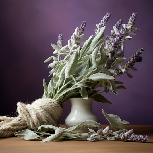 White Sage CO2 Essential Oil | Salvia Apiana | For aromatherapy and skin care