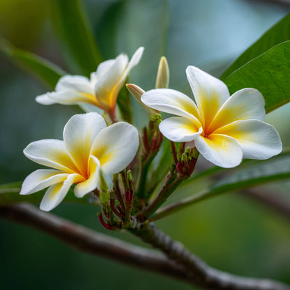 Organic Frangipani Flower Absolute Oil | Plumeria Alba | For Perfume, Incense and Aromatherapy
