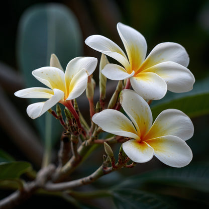 Organic Frangipani Flower Absolute Oil | Plumeria Alba | For Perfume, Incense and Aromatherapy