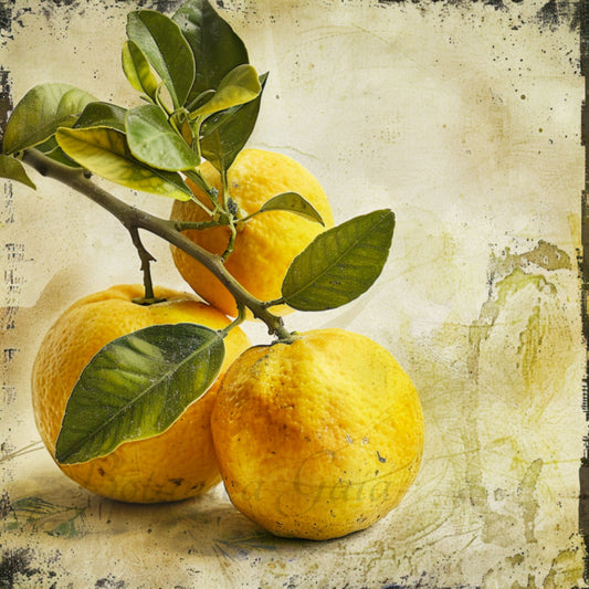 Yuzu Essential Oil. For Aromatherapy, Perfume and Incense.