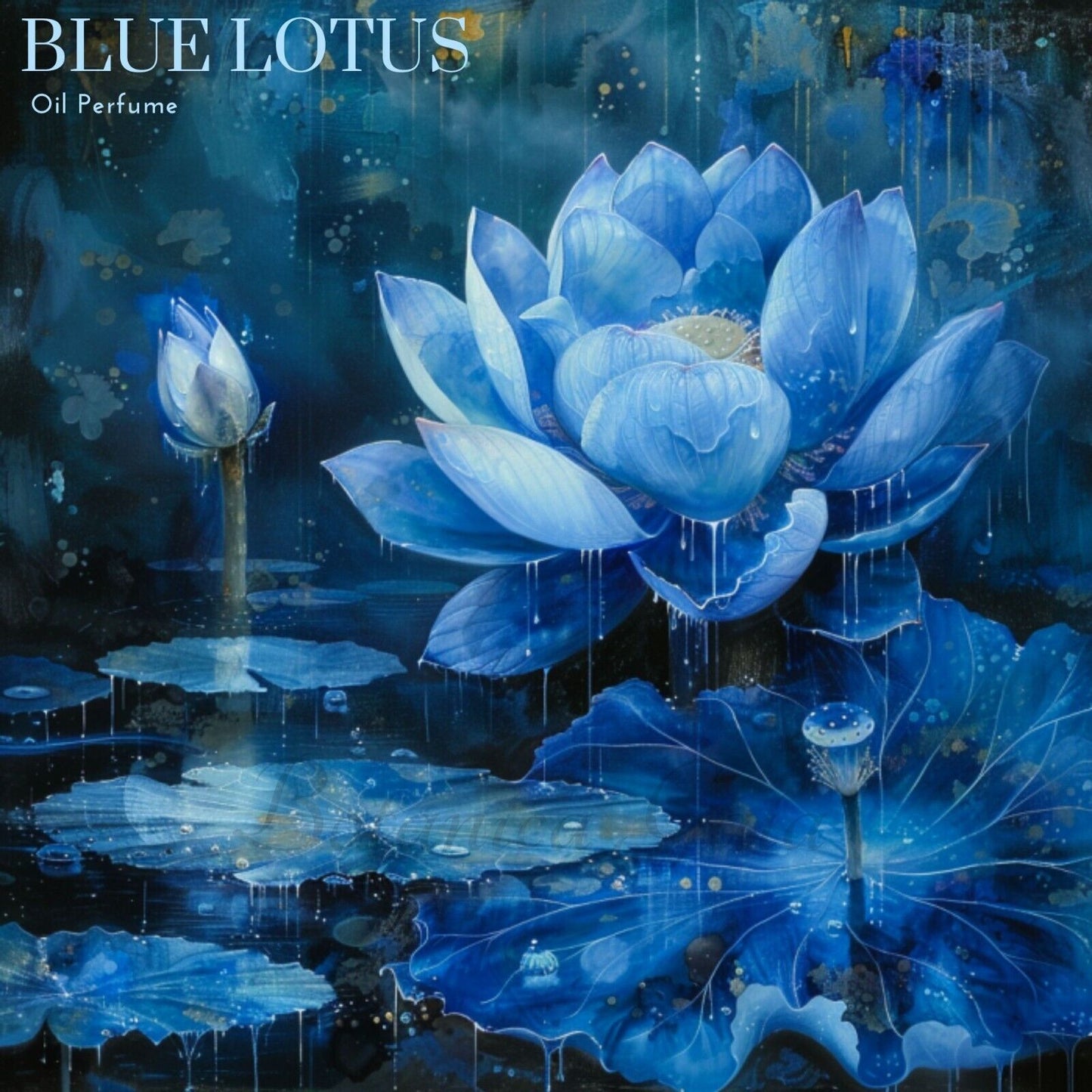 Botanica Gaia Blue Lotus Perfume Oil | Soliflore | Natural and Organic | Handmade