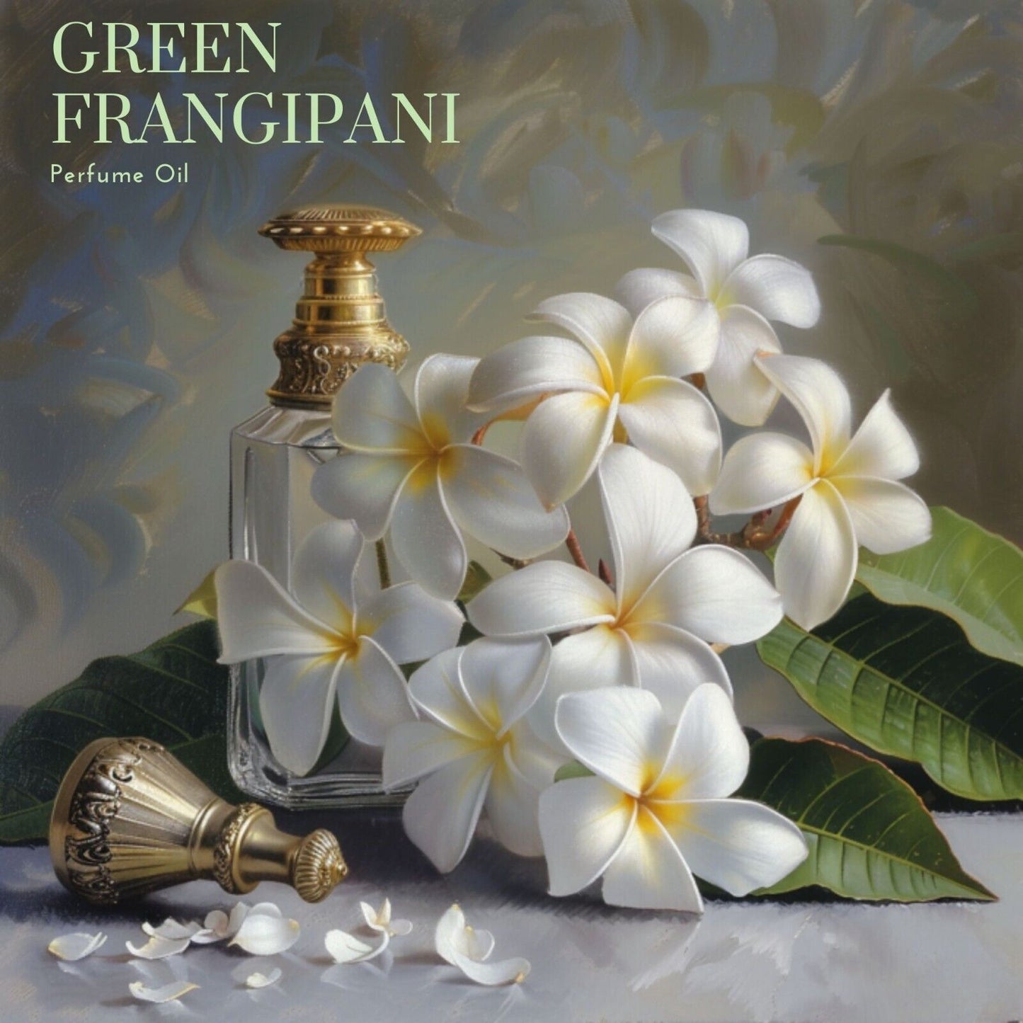 Botanica Gaia | Green Frangipani Soliflore Perfume Oil | Natural and Organic | Handmade