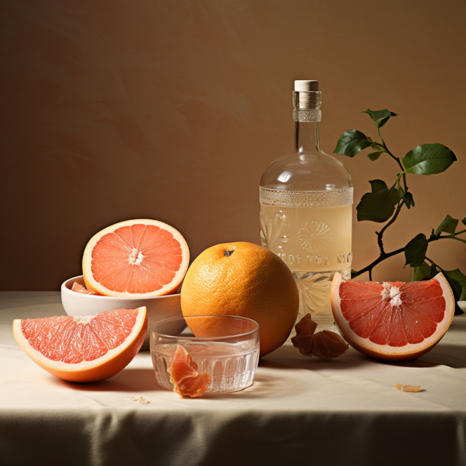 Organic White Grapefruit Essential Oil. EE.UU.